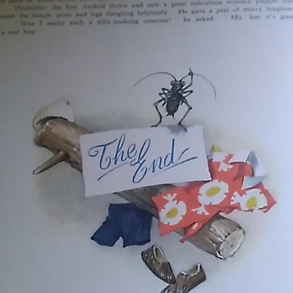 Vintage Adventures of Pinocchio pre 1940C Collodi - Picture 9 of 16